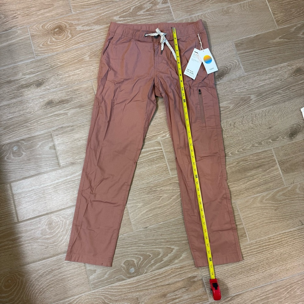 NWT Women's Vuori Ripstop Pants Light Terracotta Size M - Picture 2 of 7